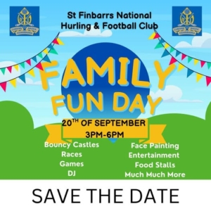 Family Fun Day at St. Finbarr’s – Sept 20th, 3–6pm | Save the Date!