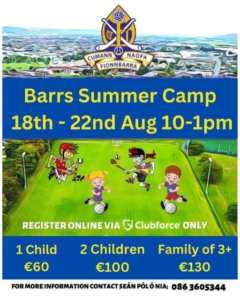 Barrs Summer Camp Returns – Fun, Friends & Games This August 18th–22nd!